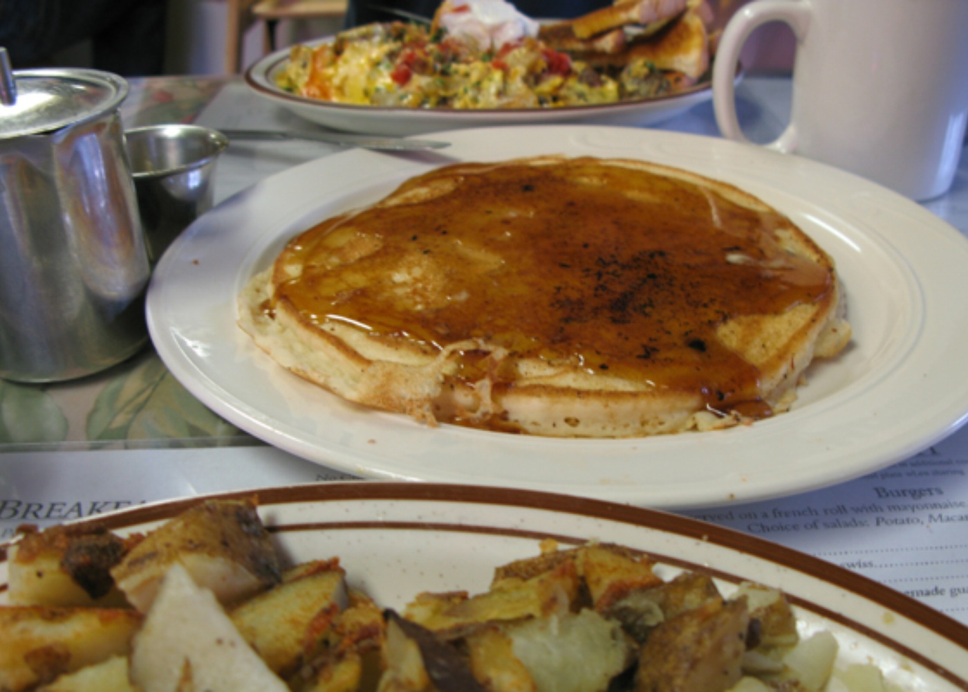 Pancakes at Spanky's